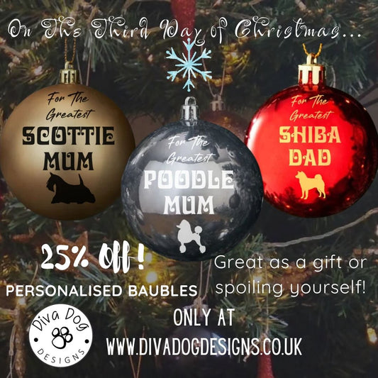 On The Third Day of Christmas We Bring You Baubles!