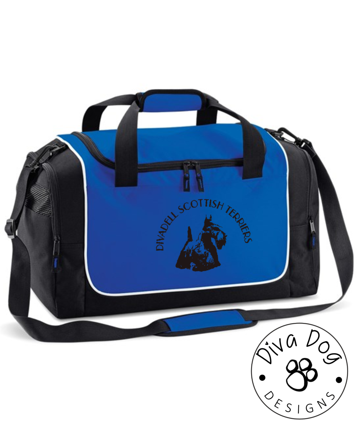 Fully Personalised Dog Show & Grooming Bag With Contrast Trim