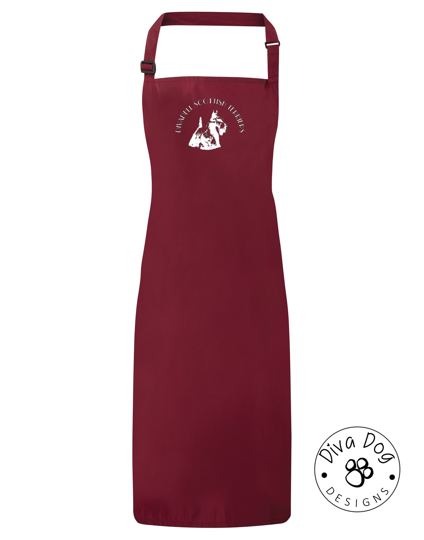 Fully Waterproof And Hair Repellent Apron Personalised With Your Logo Or Kennel Name