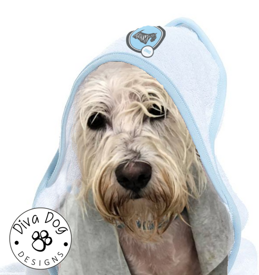 Hooded Dog Towel Personalised With Your Logo