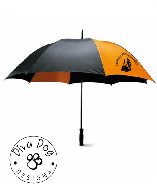 Personalised Large Golf Umbrella With Your Affix / Kennel Name