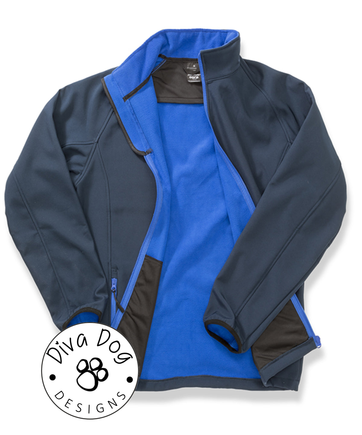 Unisex Soft Shell Jacket Personalised With Your Logo Or Kennel Name old