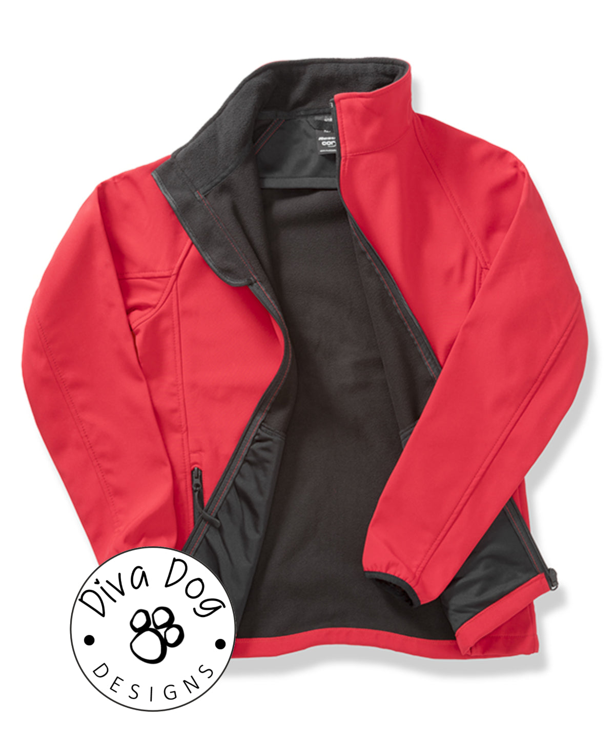 Unisex Soft Shell Jacket Personalised With Your Logo Or Kennel Name old