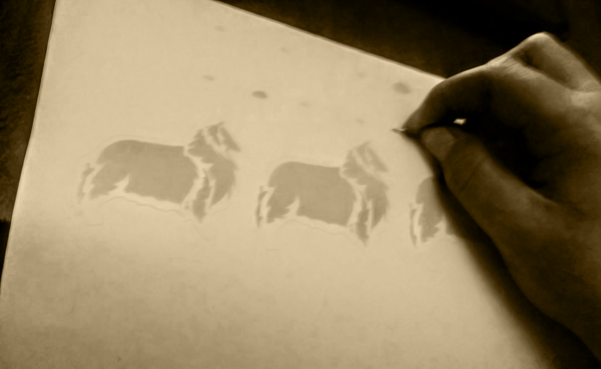 Single Dog Breed Silhouette Decal ... All Breeds Available
