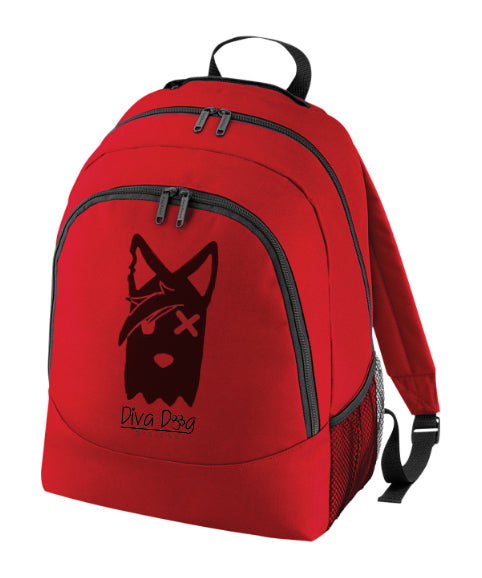 Exclusive Diva Dog Logo Backpack / Rucksack