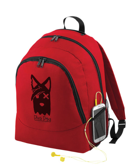 Exclusive Diva Dog Logo Backpack / Rucksack