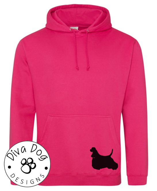 We're On Showcation Unisex Hoodie Any Breed - Can Be Personalised With Your Logo