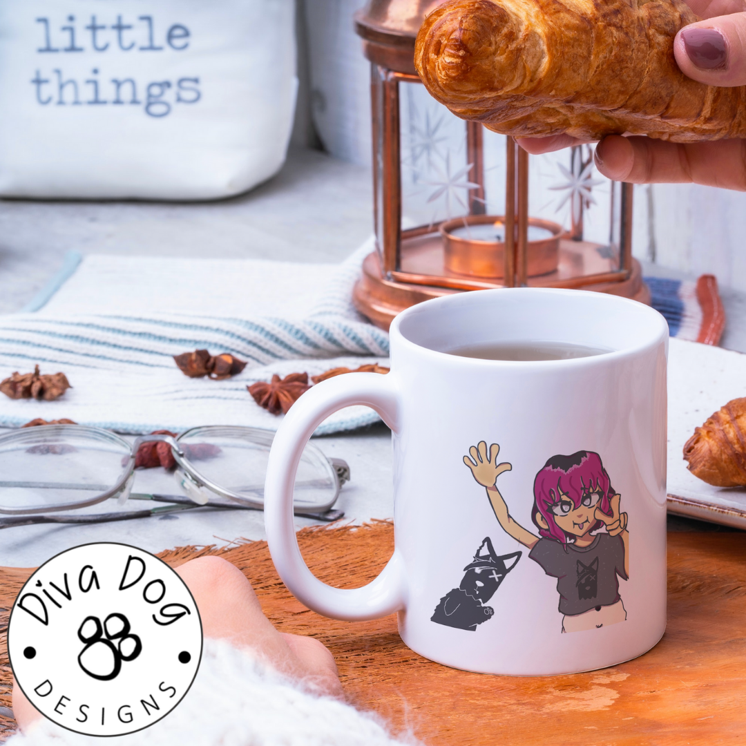 Exclusive Diva Dog & Tori Waving Mug