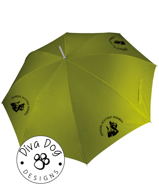 Personalised Large Golf Umbrella With Your Affix / Kennel Name