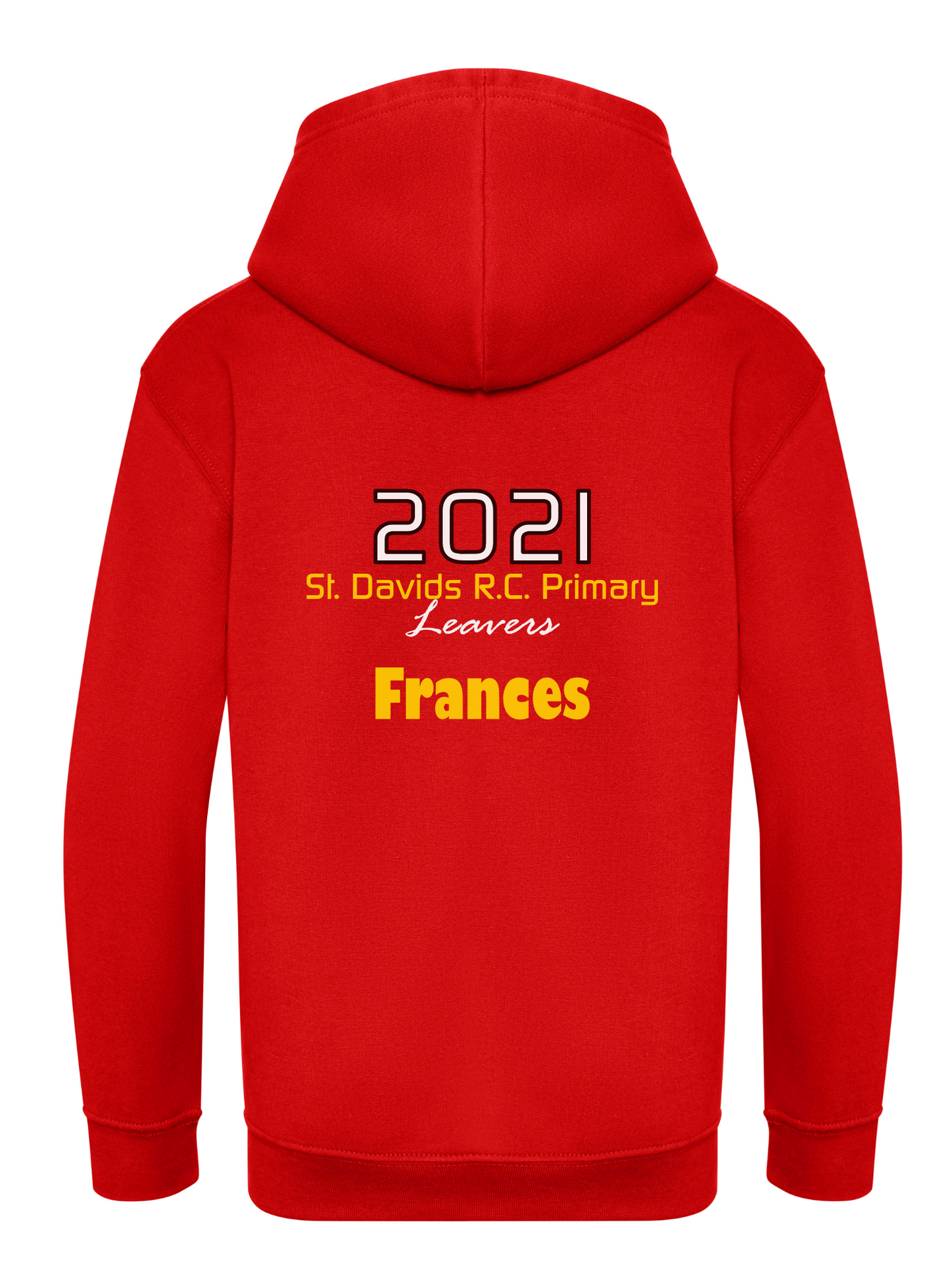 St David's Primary School Leaver's Hoodies