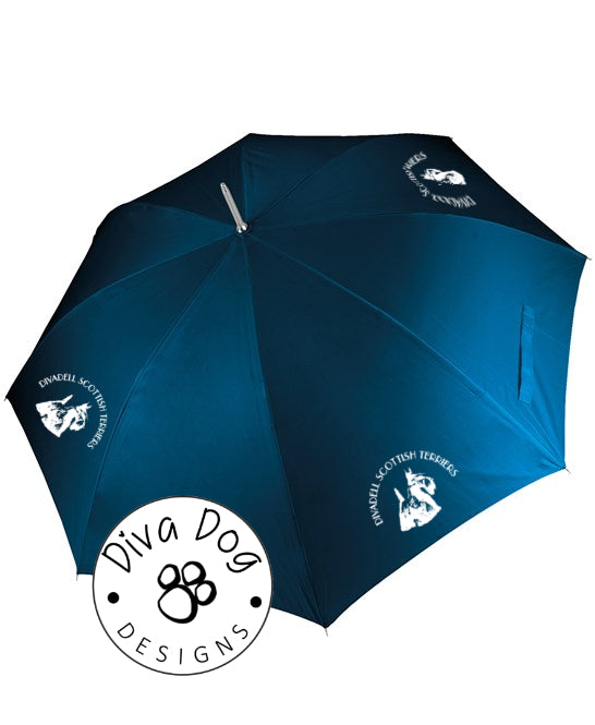 Personalised Large Golf Umbrella With Your Affix / Kennel Name